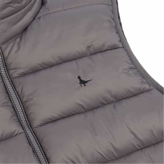 Jack Wills Kershaw Lightweight Puffer Gilet Granite Gray Мъжки грейки