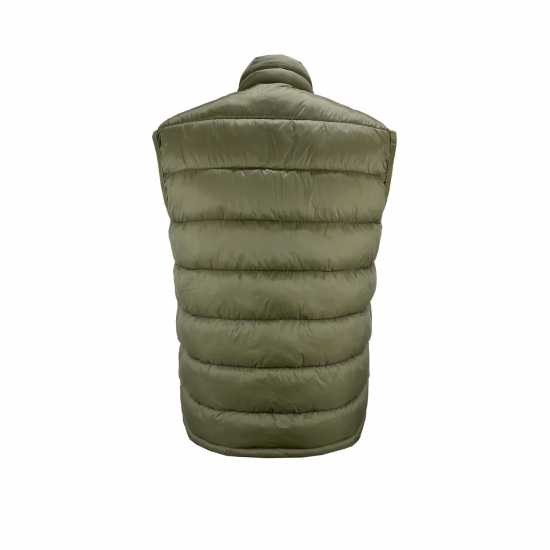 Jack Wills Kershaw Lightweight Puffer Gilet Тъмно кафяво 