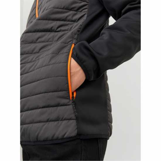 Jack And Jones Quilted Puffer Jacket Асфалт Мъжки грейки