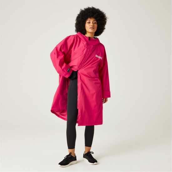 Regatta Waterproof Robe Adults Розова Захранване Мъжки грейки