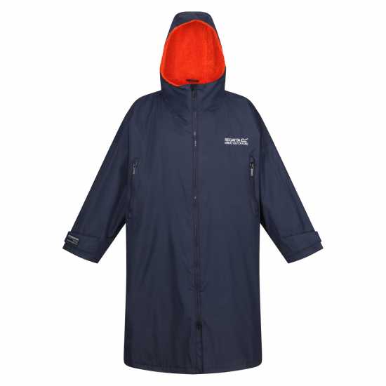 Regatta Waterproof Robe Adults Тъмно син/Оранжев Мъжки грейки