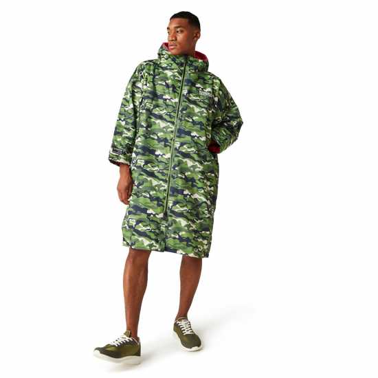 Regatta Waterproof Robe Adults Кактус Каму Мъжки грейки