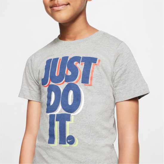 Nike Тениска T Shirt Just Do It Junior Boys  Детски тениски и фланелки