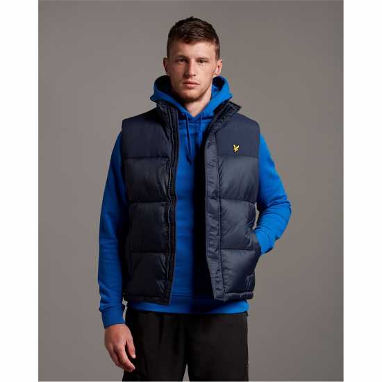 Lyle And Scott Мъжка Грейка Wadded Gilet Mens  