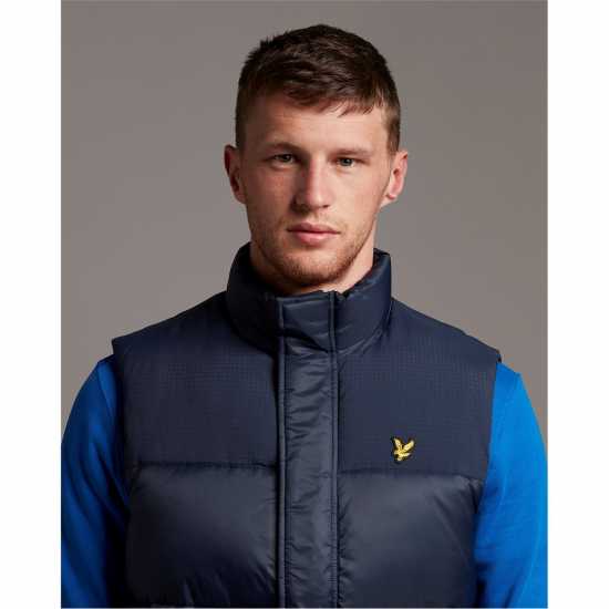 Lyle And Scott Мъжка Грейка Wadded Gilet Mens  