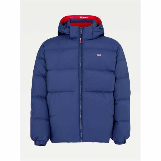 Пухено Яке Tommy Jeans Padded Down Jacket Черна Ирис 