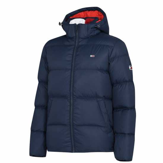 Пухено Яке Tommy Jeans Padded Down Jacket Черна Ирис 