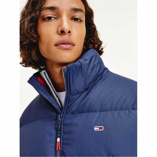 Пухено Яке Tommy Jeans Padded Down Jacket Черна Ирис 