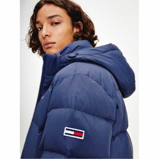 Пухено Яке Tommy Jeans Padded Down Jacket Черна Ирис 