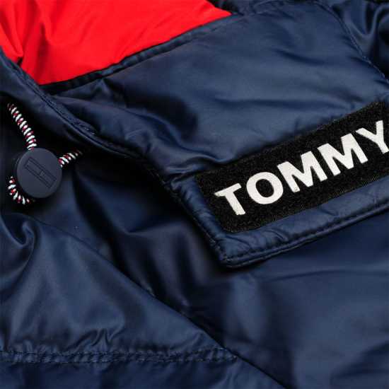 Пухено Яке Tommy Jeans Padded Down Jacket Черна Ирис 