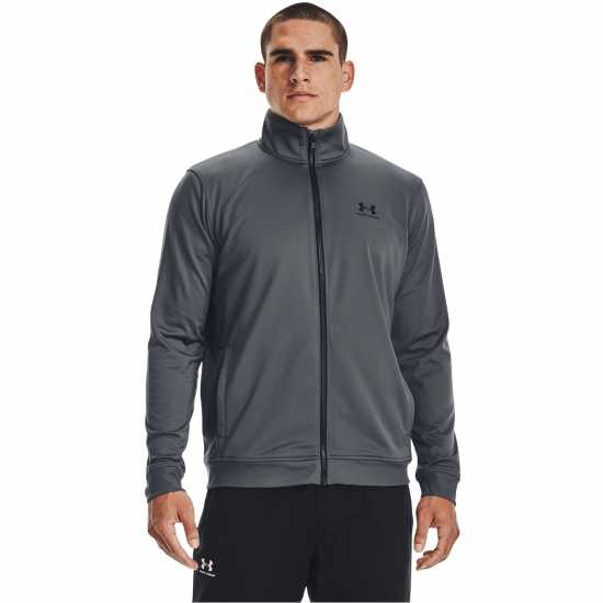 Under Armour Мъжко Яке Tricot Jacket Mens Grey Мъжки грейки