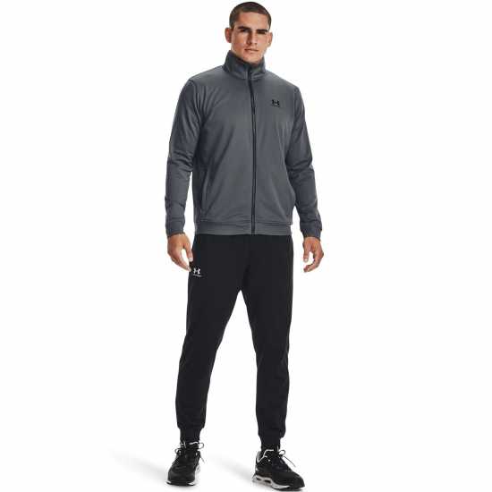 Under Armour Мъжко Яке Tricot Jacket Mens Grey Мъжки грейки