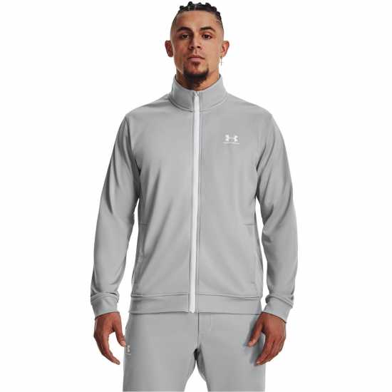 Under Armour Мъжко Яке Tricot Jacket Mens Модерен сив Мъжки грейки