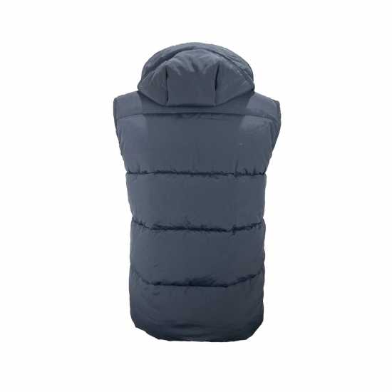 Jack Wills Firstone Puffer Gilet Черно Мъжки грейки