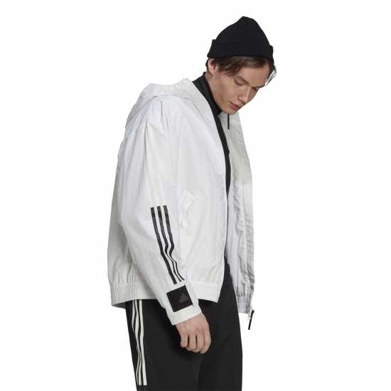 Adidas Мъжко Яке 3-Stripes Storm Jacket Mens Anorak  Мъжки грейки