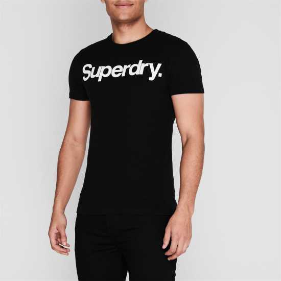 Superdry Тениска Classic T Shirt Черно 02A 