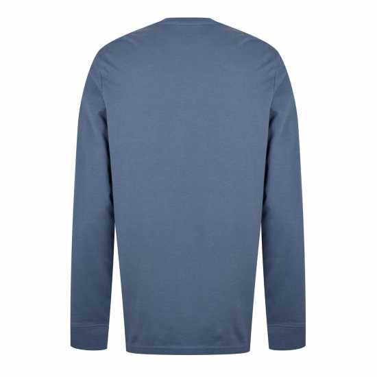 Jack Wills Sandleford Long Sleeve T-Shirt Винтажно индиго 