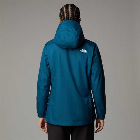 Дамско Яке С Качулка The North Face Tnf Quest Hooded Jacket Womens ПОЛУНОЩНО БЕНЗИН Дамски грейки