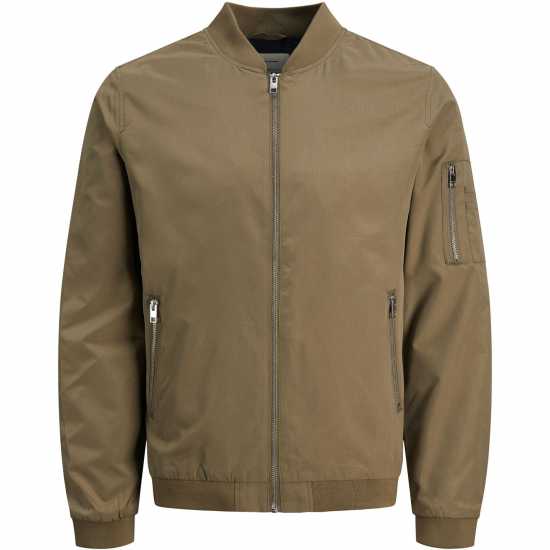 Jack And Jones Пилотско Яке Bomber Jacket dusky green Мъжки грейки