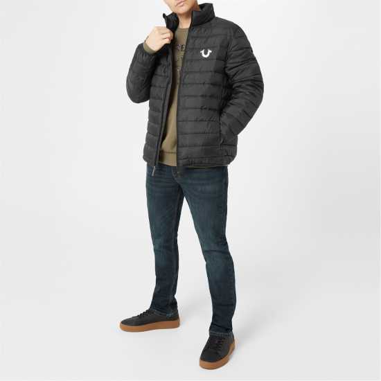 True Religion Horseshoe Puffer Jacket Оникс 1001 