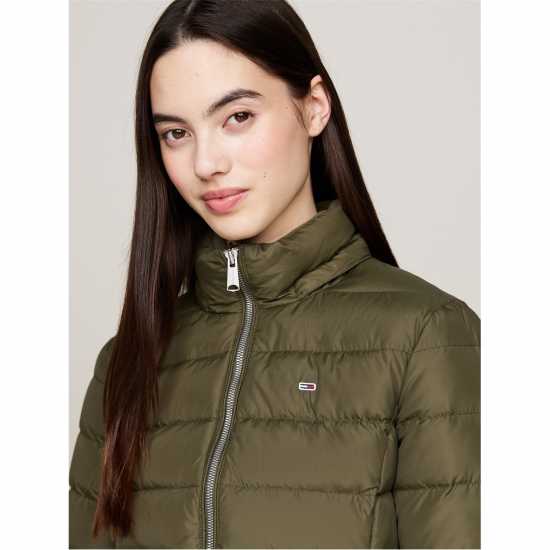 Tommy Jeans Puffer Jacket Умора Зелено Дамски якета и палта