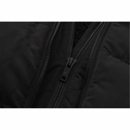 Soulcal Пухено Яке Cal 2 Zip Bubble Jacket For Mens Черно Мъжки грейки