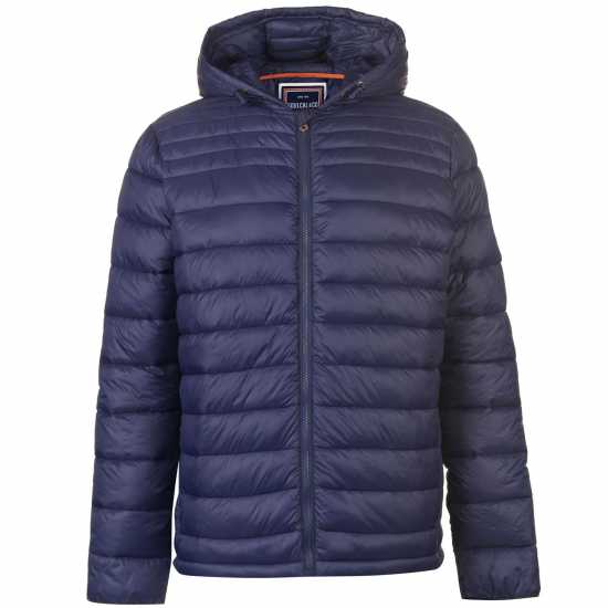 Soulcal Мъжко Пухено Яке Micro Bubble Jacket Mens Navy Мъжки грейки