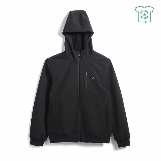 Шел Яке Rudd Softshell Jacket Black Мъжки грейки