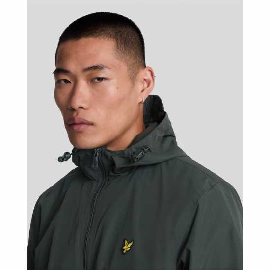 Lyle And Scott And Scott Zip Through Jacket Гънметал W635 