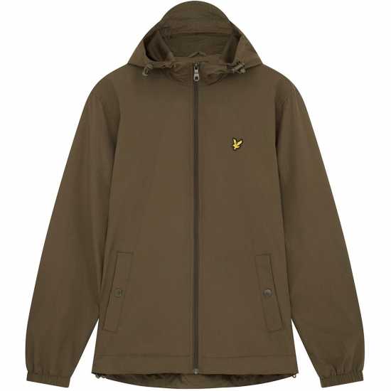 Lyle And Scott And Scott Zip Through Jacket Олива W485 