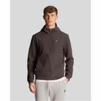 Lyle And Scott Софтшел Яке Soft Shell Jacket Гънметал W635 