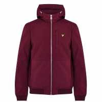 Lyle And Scott Софтшел Яке Soft Shell Jacket Бордово Z562 