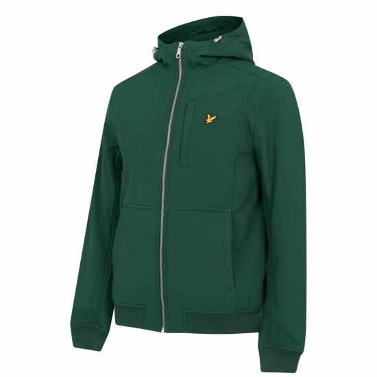 Lyle And Scott Софтшел Яке Soft Shell Jacket Тъмно зелено W486 