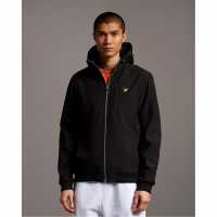 Lyle And Scott Софтшел Яке Soft Shell Jacket Черно небесно Z865 