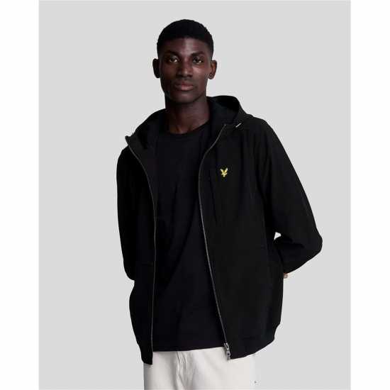 Lyle And Scott Софтшел Яке Soft Shell Jacket Черно небесно Z865 