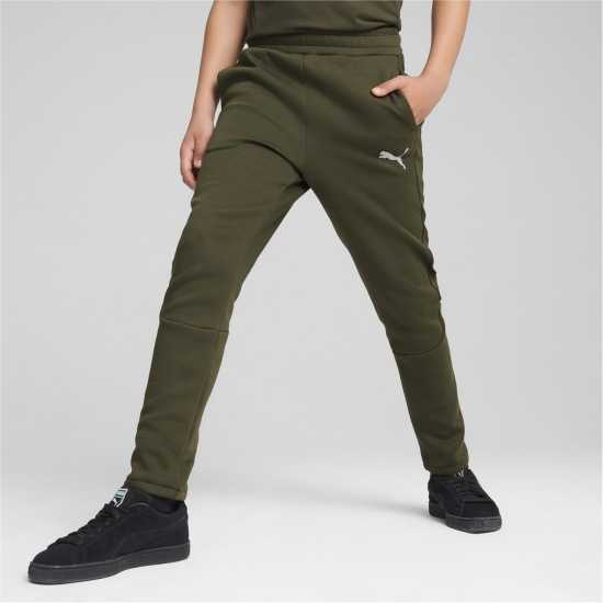 Puma Evostripe Pants Dk B Joggers Unisex Kids Тъмно маслиново 