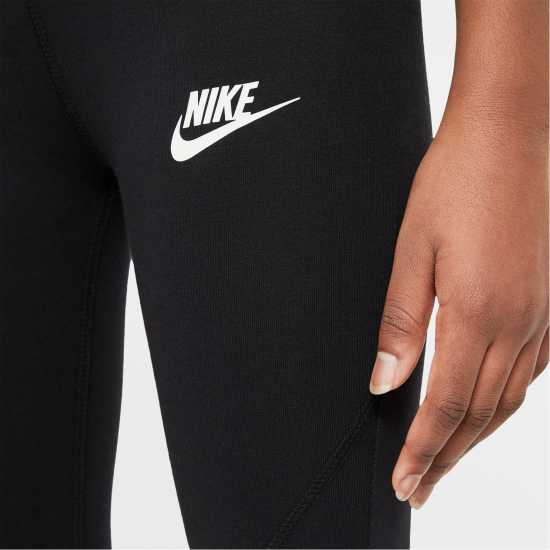 Nike Sportswear Favorites Big Kids' (Girls') High-Waisted Leggings  Детски клинове