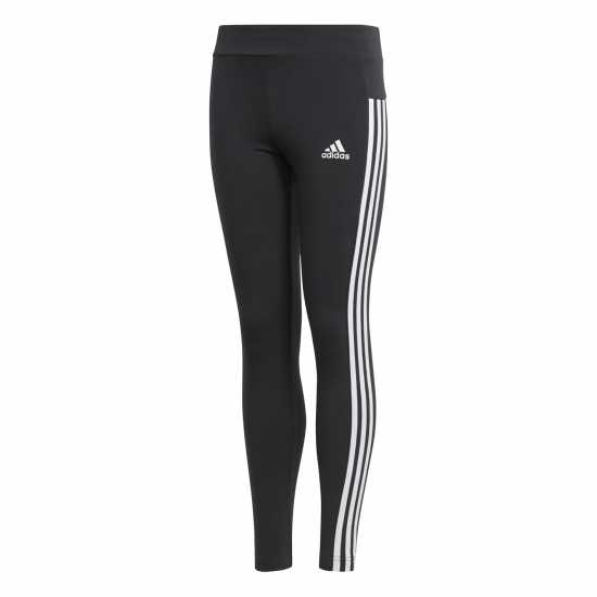 Adidas Клин Малки Момичета 3 Stripe Tights Junior Girls  Детски клинове