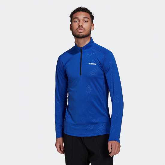 Adidas Tracerocker Half-Zip Long-Sleeve Top Mens  