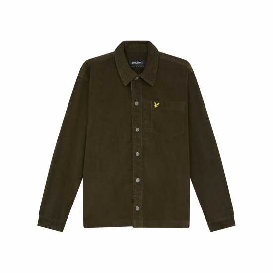 Lyle And Scott Lyle Cord Overshirt Sn34  