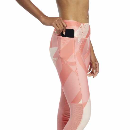 Reebok Essentials Allover Print Leggings Womens  Дамски клинове за фитнес