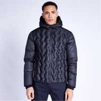 11 Degrees Puffer Jacket - Black  Мъжки якета и палта