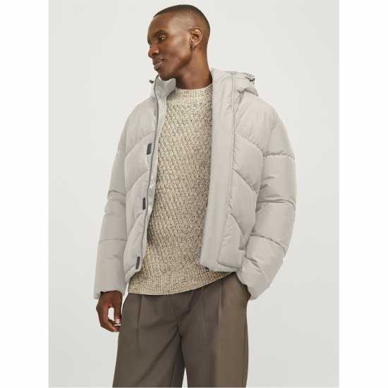 Jack And Jones World Puffer Jacket Лунна лъчина Мъжки якета с пух