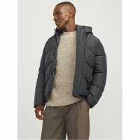 Jack And Jones World Puffer Jacket Асфалт Мъжки якета с пух