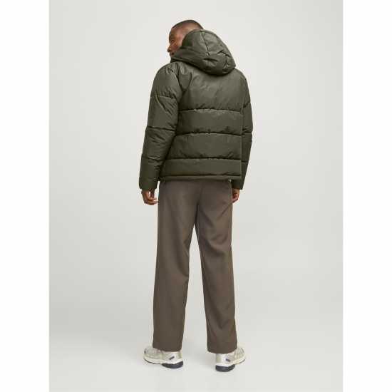 Jack And Jones World Puffer Jacket Олива Нощ Мъжки якета с пух