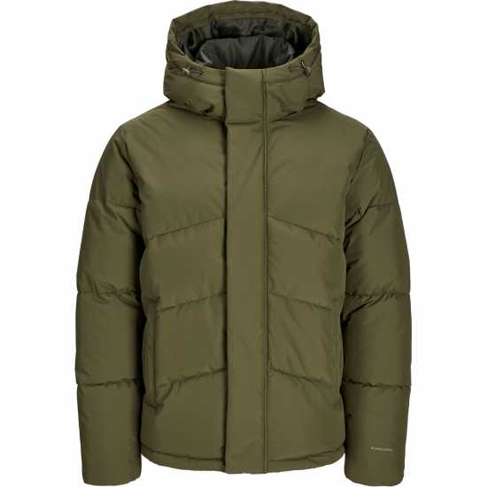 Jack And Jones World Puffer Jacket Олива Нощ Мъжки якета с пух