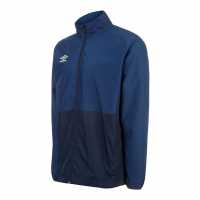 Umbro Мъжко Непромокаемо Яке Training Shower Jacket Mens Френски Блу / Турил Мъжки грейки