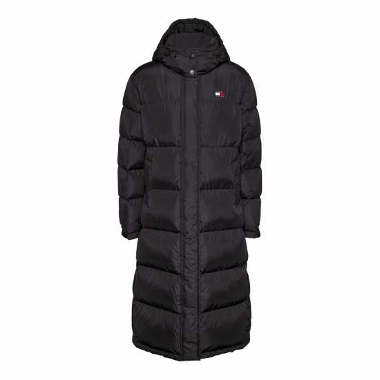 Tommy Jeans Alaska Long Puffer Jacket Черно Дамски якета и палта