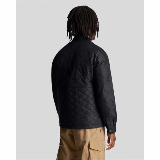 Lyle And Scott Lyle Quilted Os Sn99 Черно лед 