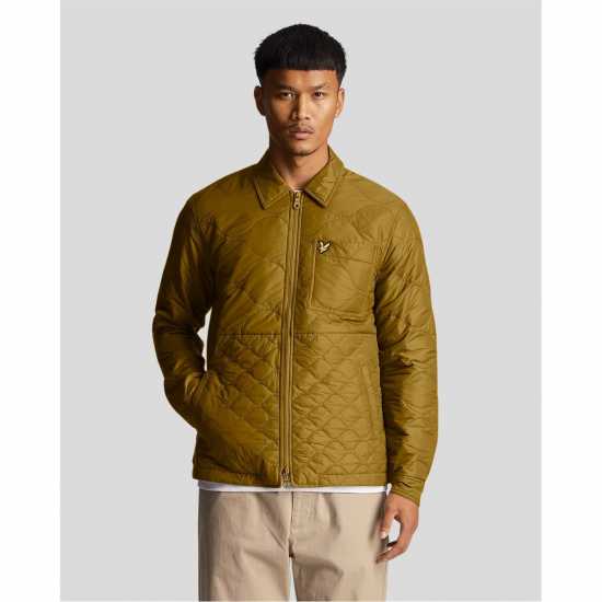 Lyle And Scott Lyle Quilted Os Sn99 Ранкин Олива 